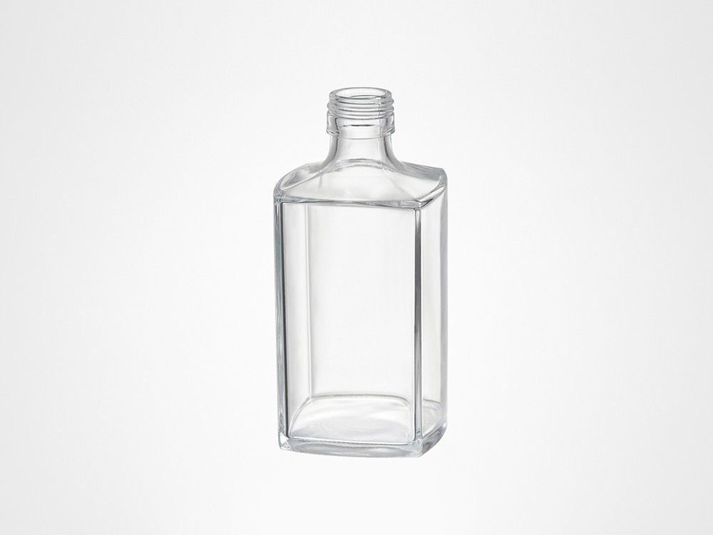 【化粧品容器】小ロット在庫対応の標準ナチュラル仕様ボトル  OSG-300角A ナチュラル〈ディフューザー瓶〉