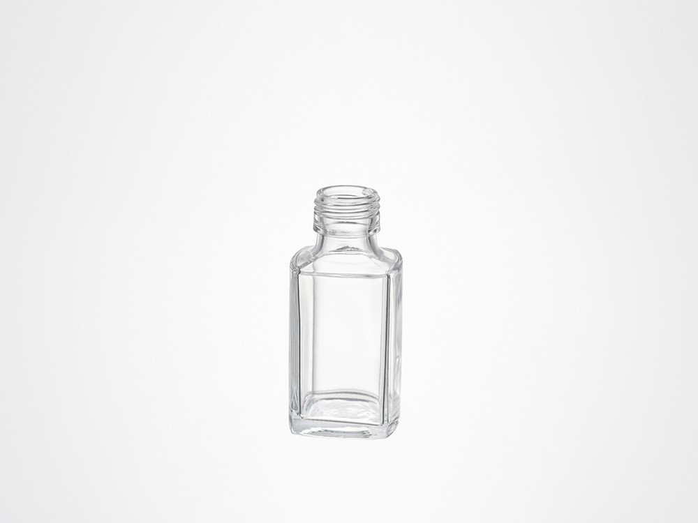 【化粧品容器】小ロット在庫対応の標準ナチュラル仕様ボトル OSG-100角A ナチュラル〈ディフューザー瓶〉