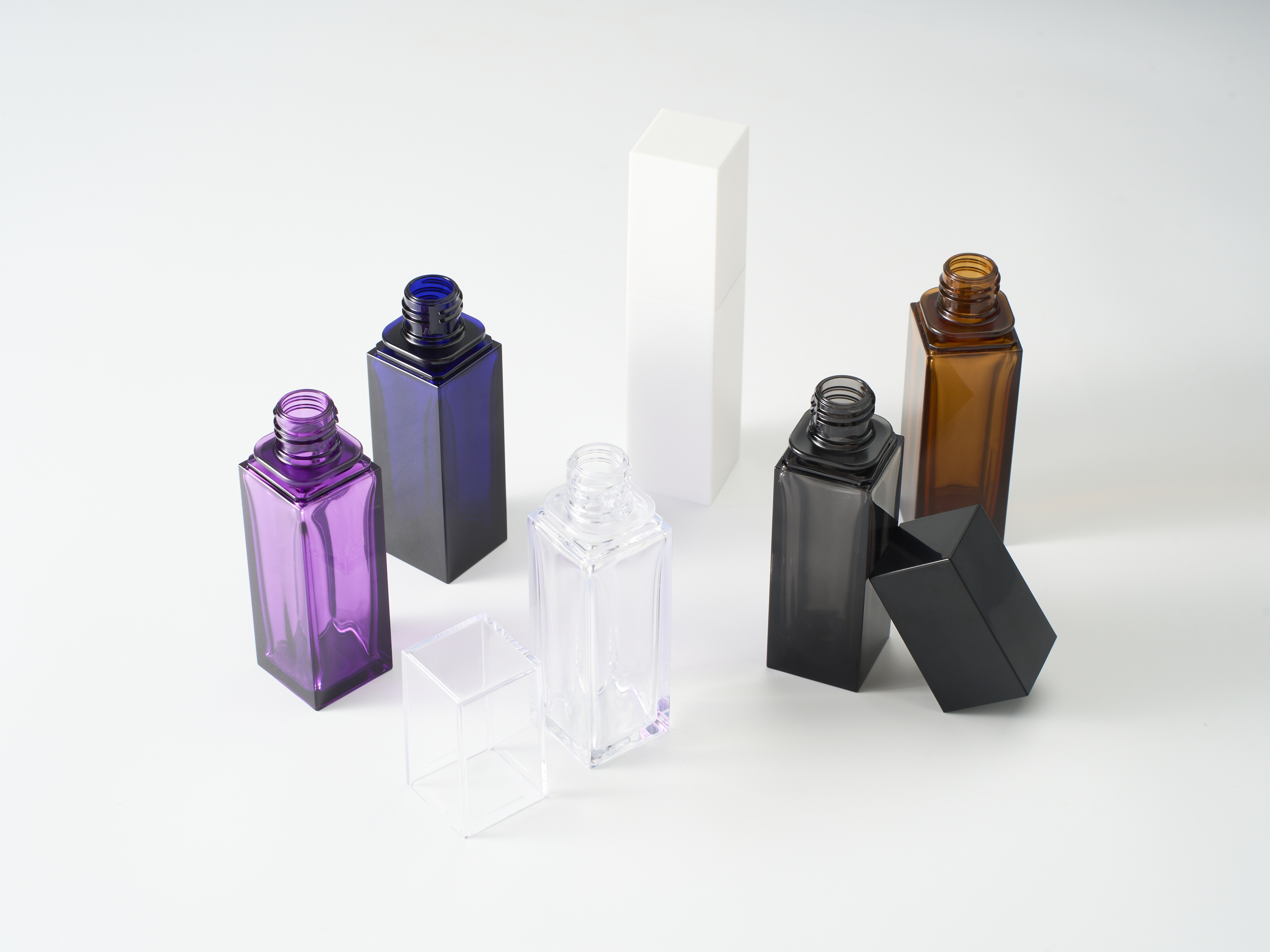 【化粧品容器】インジェクションブローボトル 標準色 8カラー