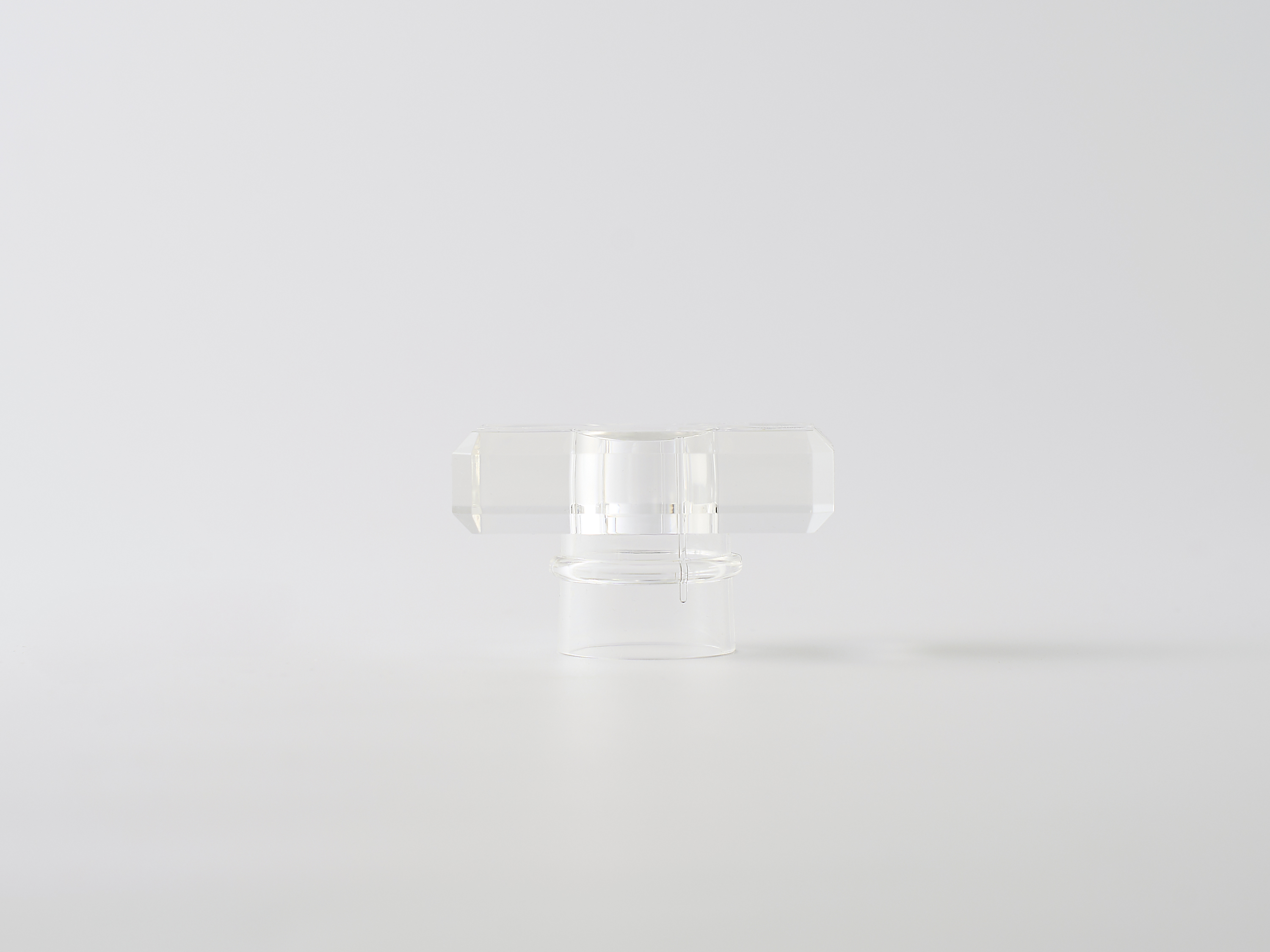 【化粧品容器】小ロット在庫対応の標準ナチュラル仕様キャップ Tenuto OV cap ナチュラル〈オーバーキャップ〉