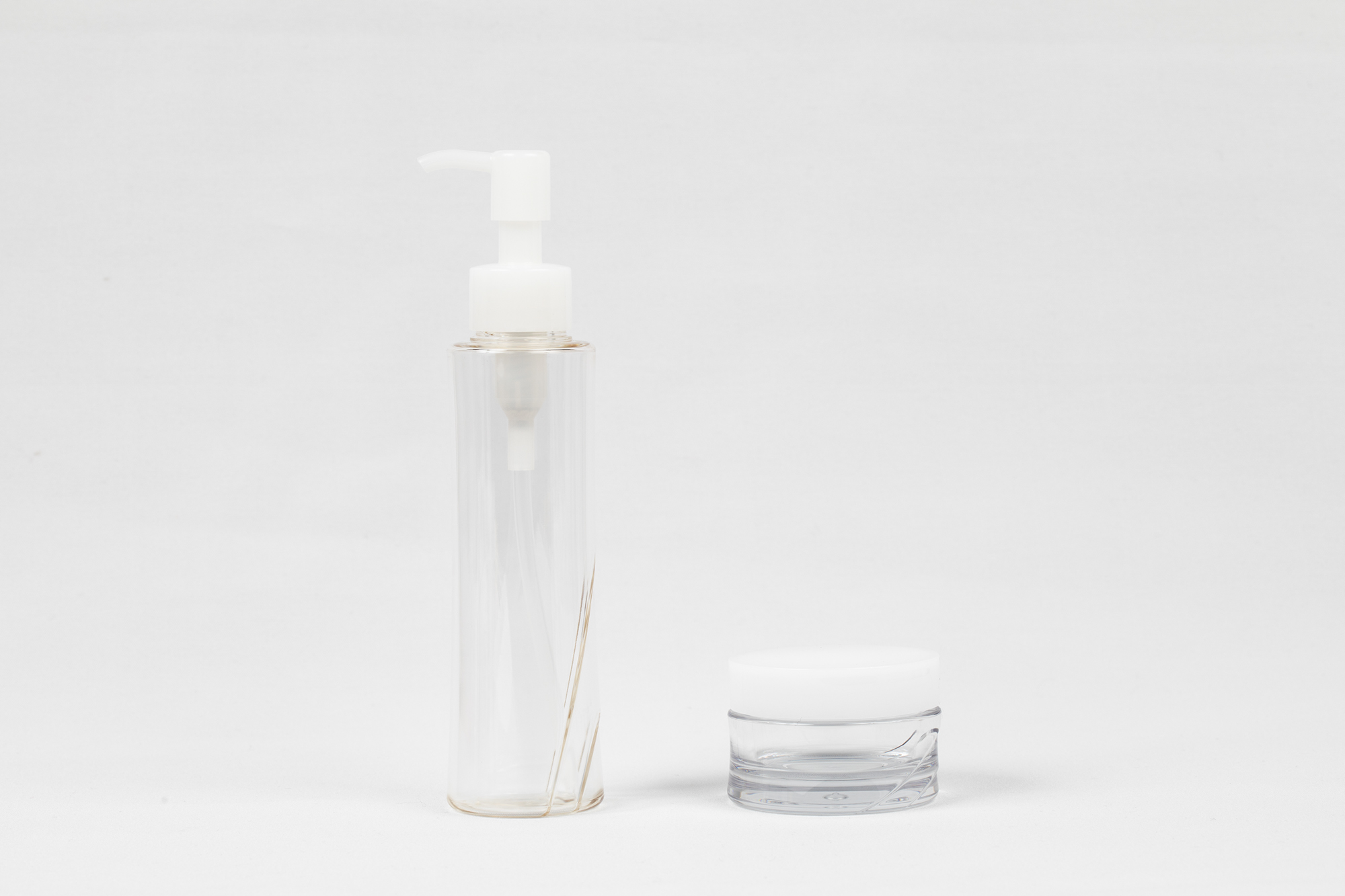 【化粧品容器】ボトルとクリーム容器