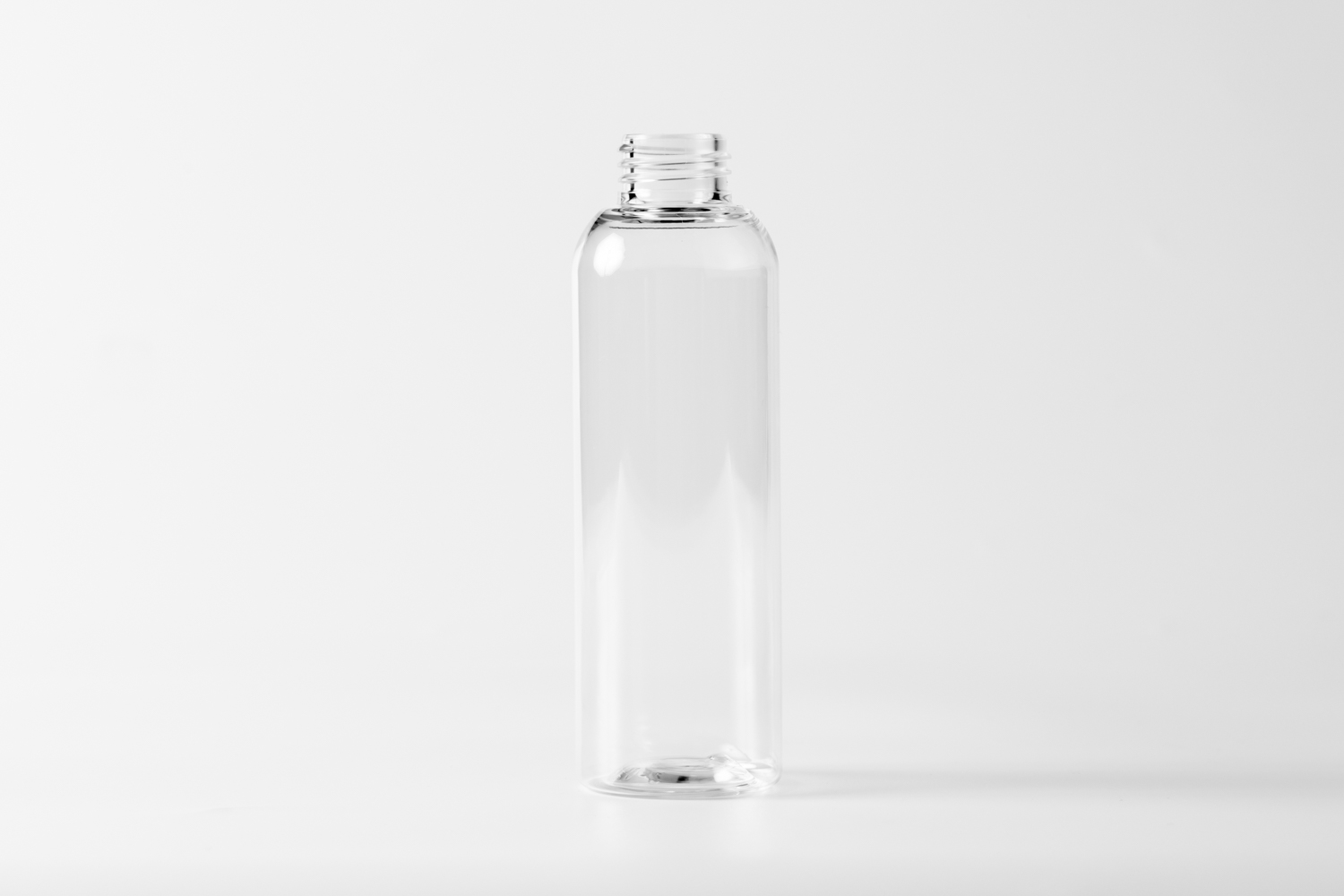 【化粧品容器】小ロット在庫対応の標準ナチュラル仕様ボトル SB08-150C〈プラスチック〉