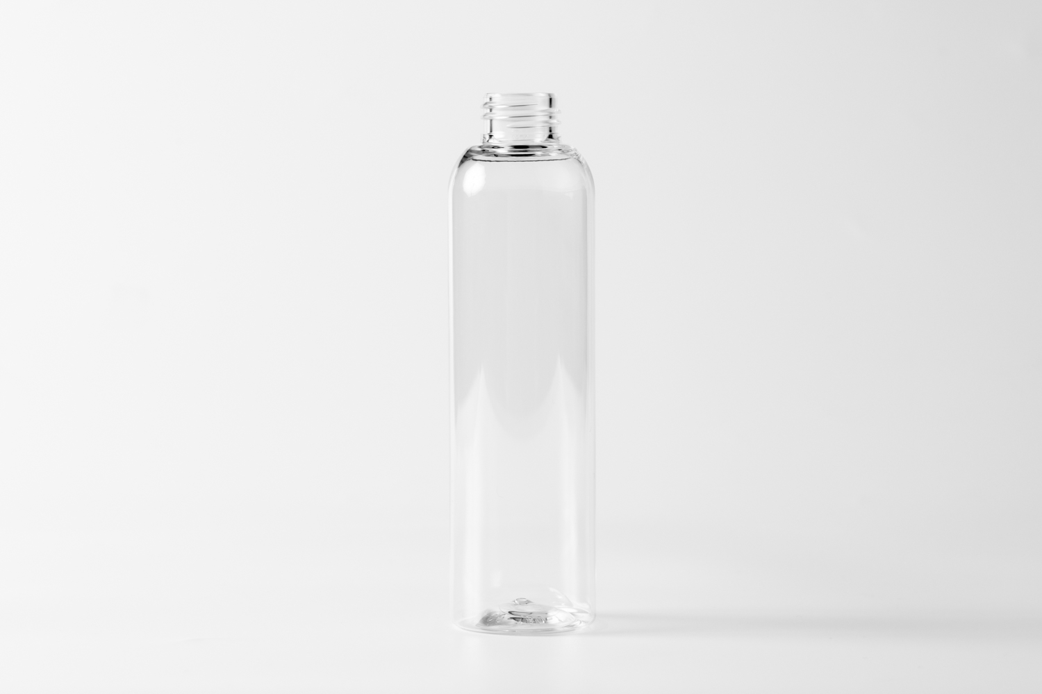 【化粧品容器】小ロット在庫対応の標準ナチュラル仕様ボトル SB08-180C〈プラスチック〉
