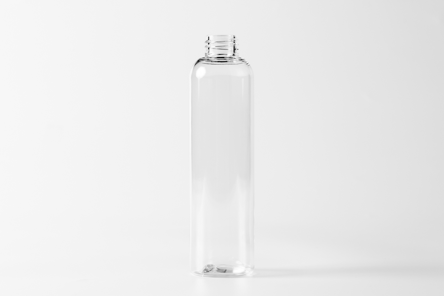 【化粧品容器】小ロット在庫対応の標準ナチュラル仕様ボトル SB08-200C〈プラスチック〉