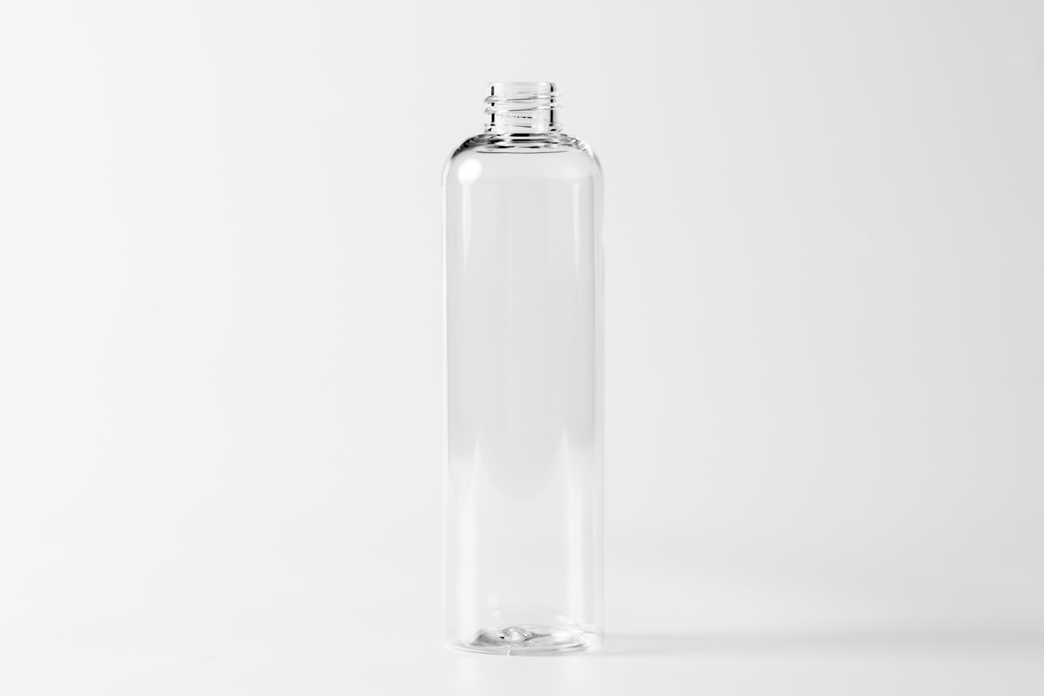 【化粧品容器】小ロット在庫対応の標準ナチュラル仕様ボトル SB08-250C〈プラスチック〉