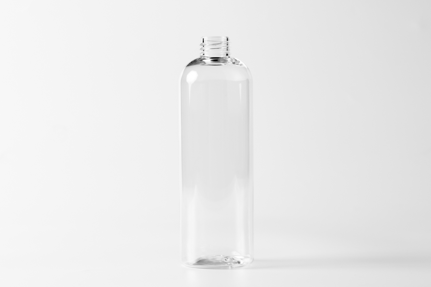 【化粧品容器】小ロット在庫対応の標準ナチュラル仕様ボトル SB08-300C〈プラスチック〉