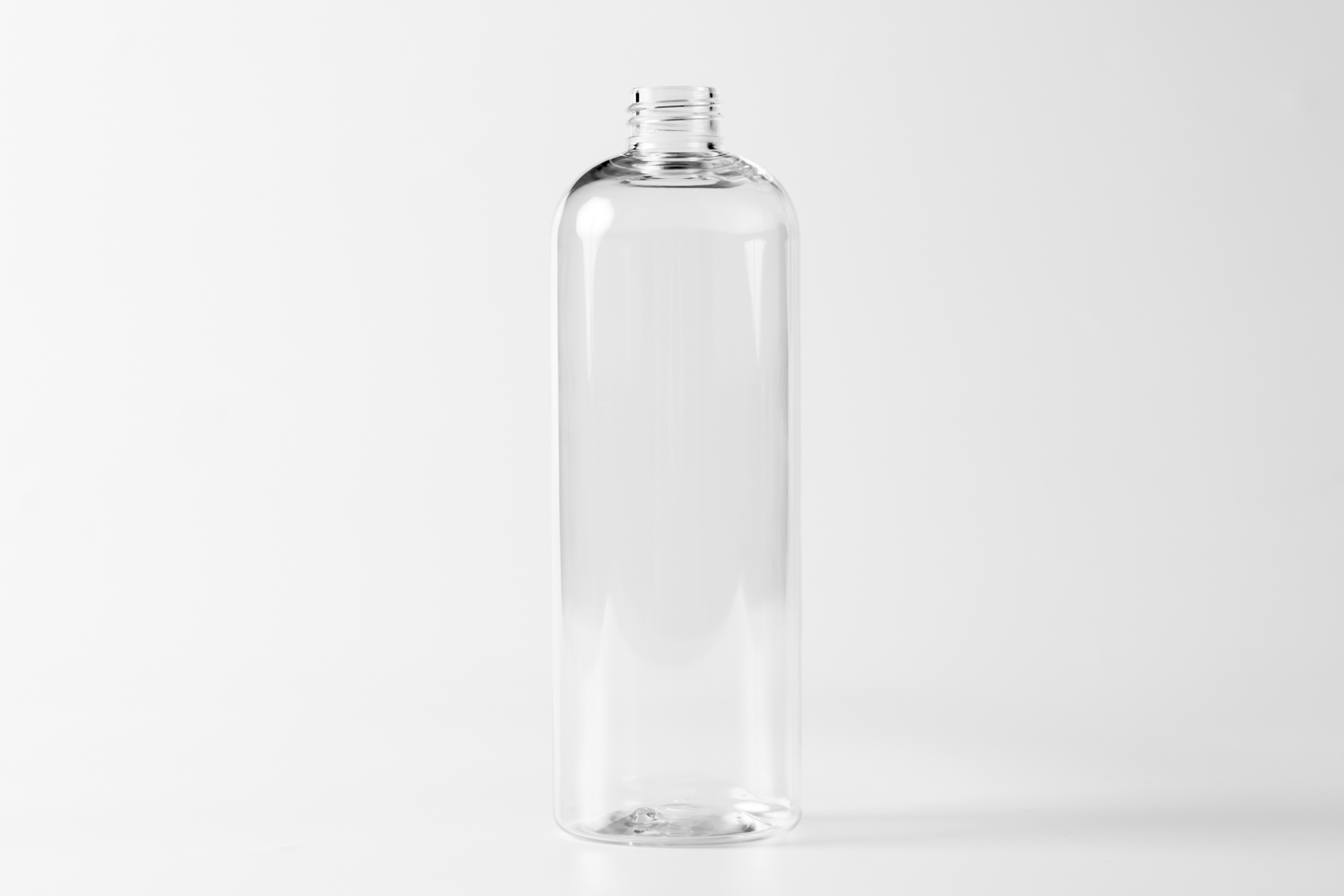 【化粧品容器】小ロット在庫対応の標準ナチュラル仕様ボトル SB08-400C〈プラスチック〉