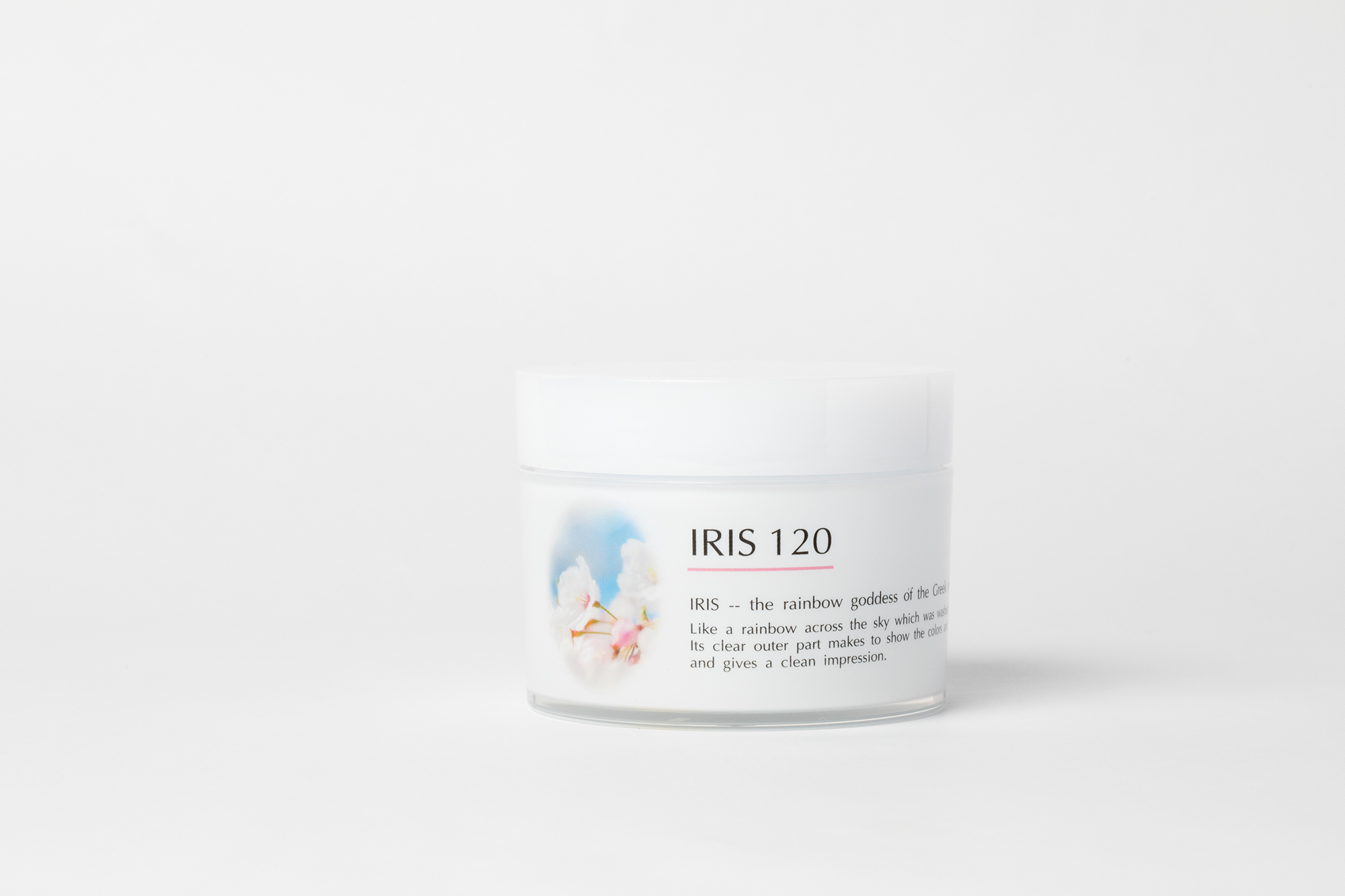 【化粧品容器】イーリス 120g〈クリーム容器〉