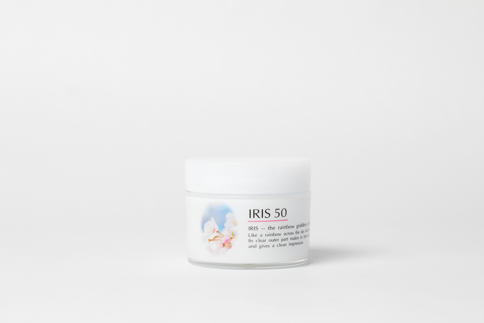 【化粧品容器】イーリス 50g〈クリーム容器〉
