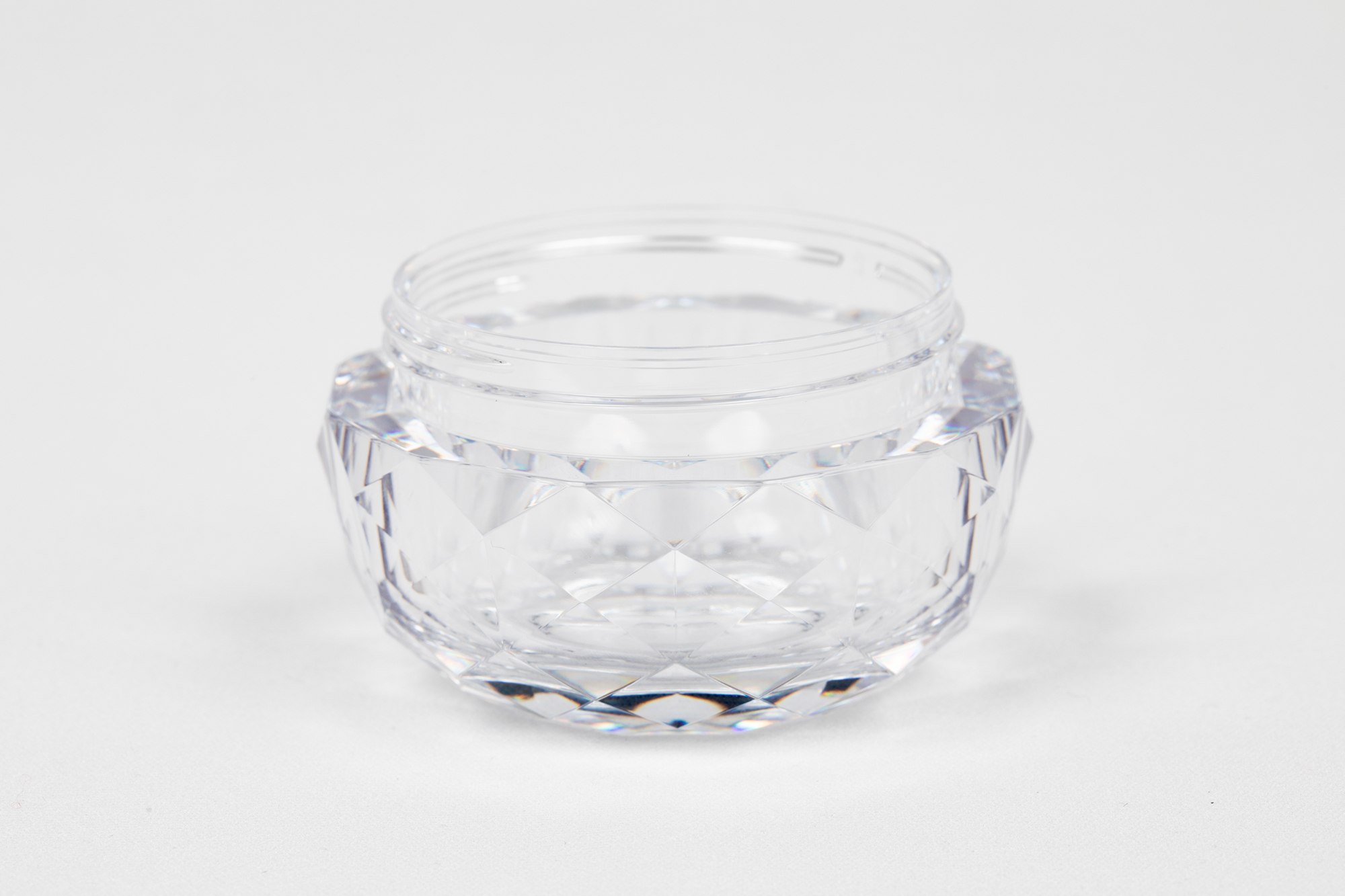 【化粧品容器】ガラスライクなクリーム容器